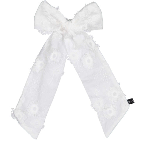 Knot Hairbands Floral Bow Clip