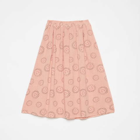 Weekend House Kids Flowers All Over Long Skirt Pink