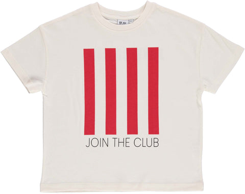 Beau Loves Antique White 'Join The Club' T-shirt