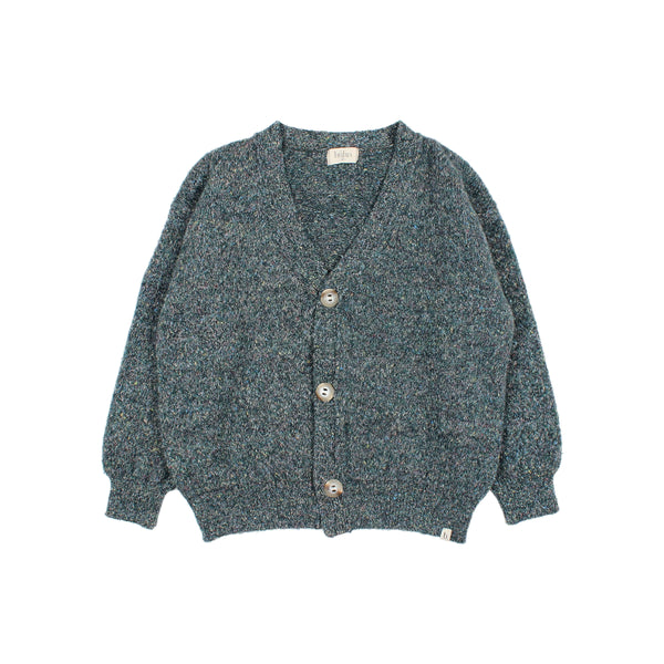 Buho Melange Cardigan Alpine Green