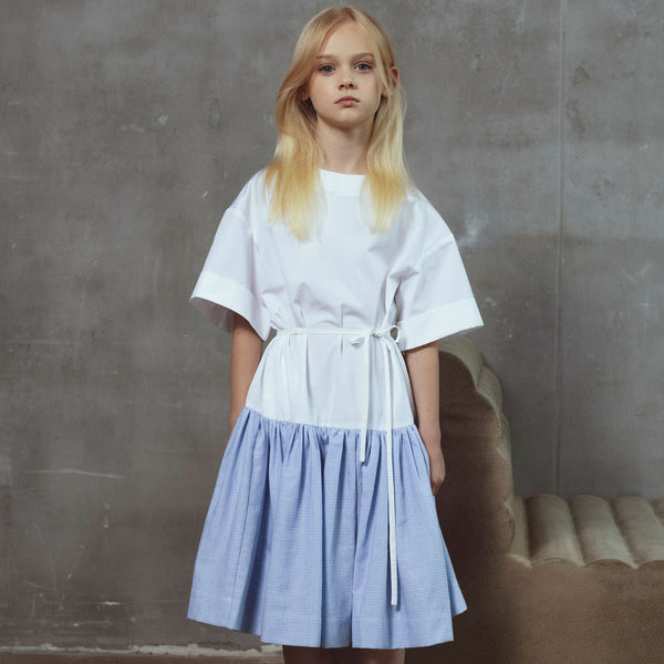 Unlabel Chloe Dress White/Blue