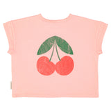 Piupiuchick T'Shirt Light Pink W/ "Ma Chérie" Print