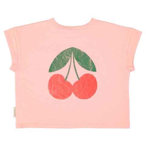 Piupiuchick T'Shirt Light Pink W/ "Ma Chérie" Print