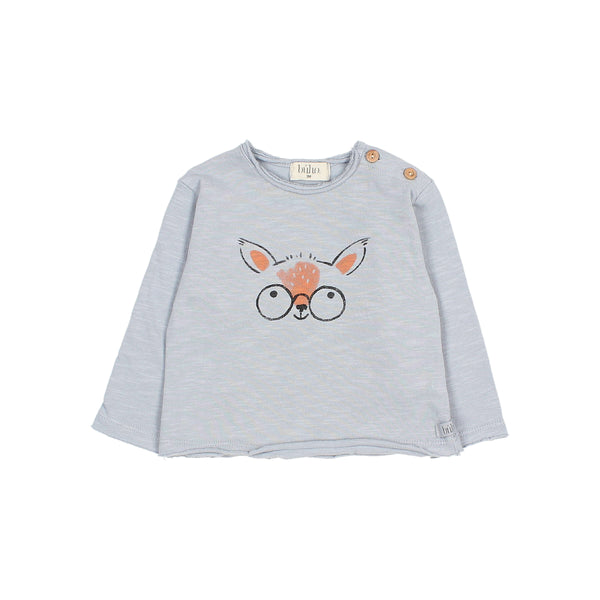 Buho BB Deer T-Shirt Soft Blue