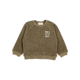 Buho BB Terry Sweatshirt Kaki
