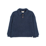 Buho Waffle Polo Navy