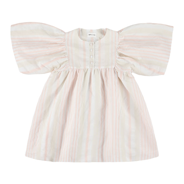 Morley YDOL Dress With Balloonsleeves Pink