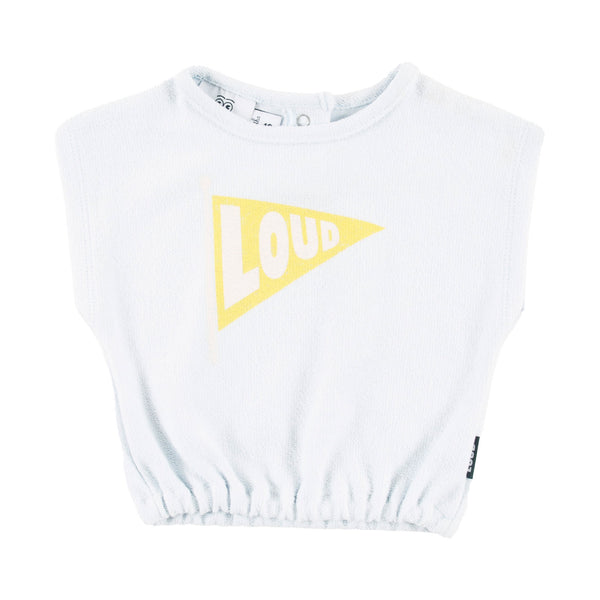 Loud Apparel Anacapri Baby Top Relaxed Fit Delicate Blue