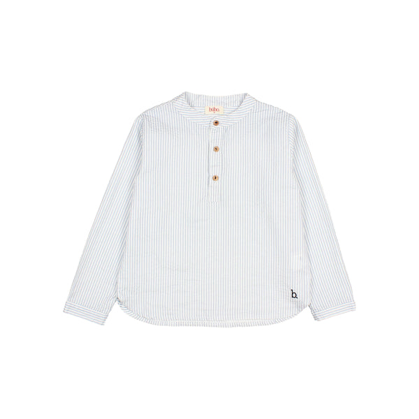 Buho Stripes Shirt Sky Blue