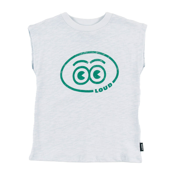 Loud Apparel Geranio T-Shirt Loose Fit Delicate Blue