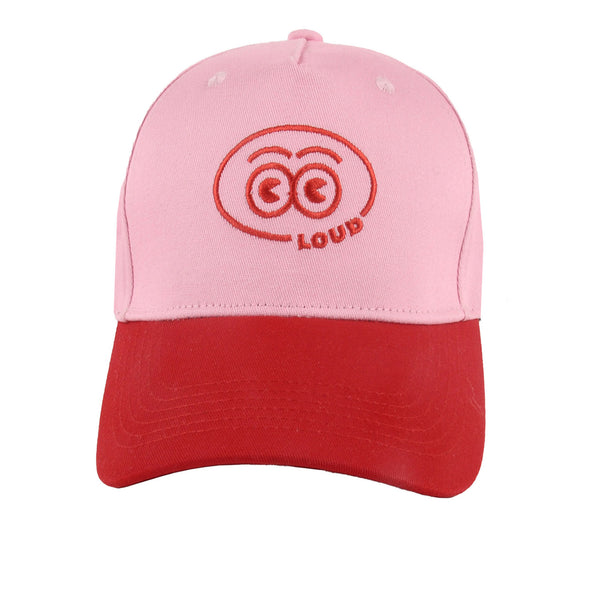 Loud Apparel Panino Cap Snap Back Pink/Red