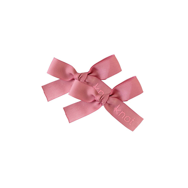 Knot Hairbands Sunshine Bow Set // Pink