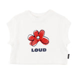 Loud Apparel Mare T-Shirt Loose Fit Gardenia