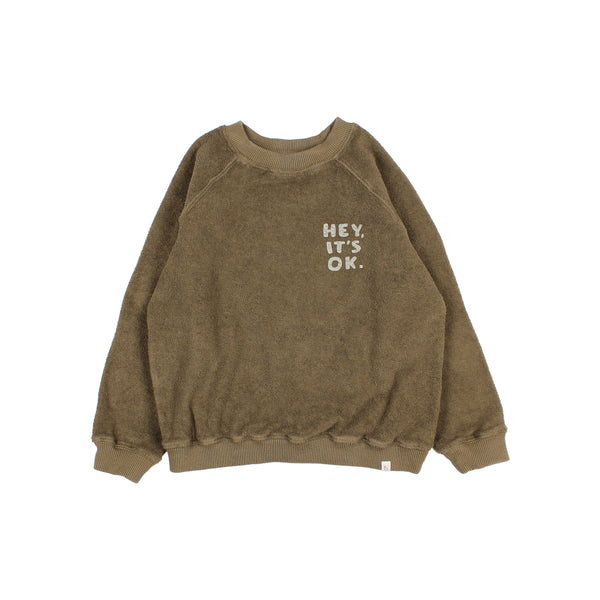 Buho Terry Sweatshirt Kaki