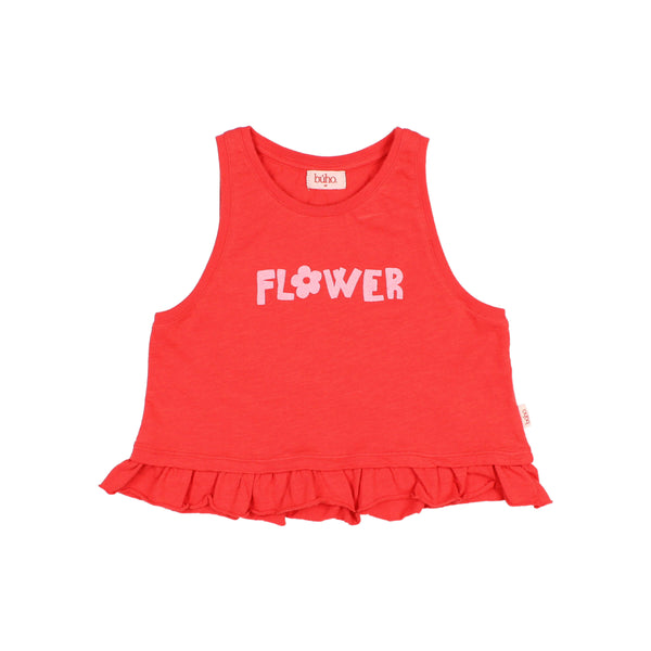 Buho Flower Top Coral