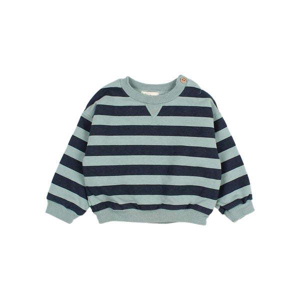 Buho BB Stripes Sweatshirt Alpine Green