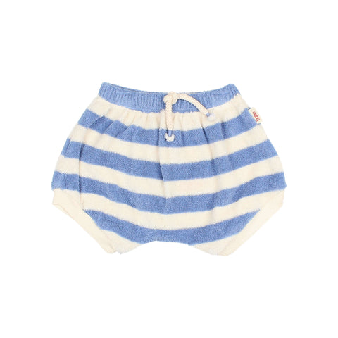 Buho BB Terry Stripes Shorts Bluette