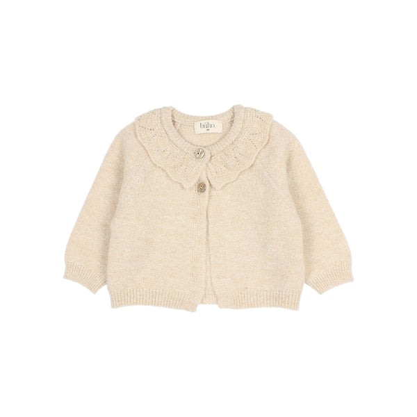 Buho BB Lurex Cardigan Natural