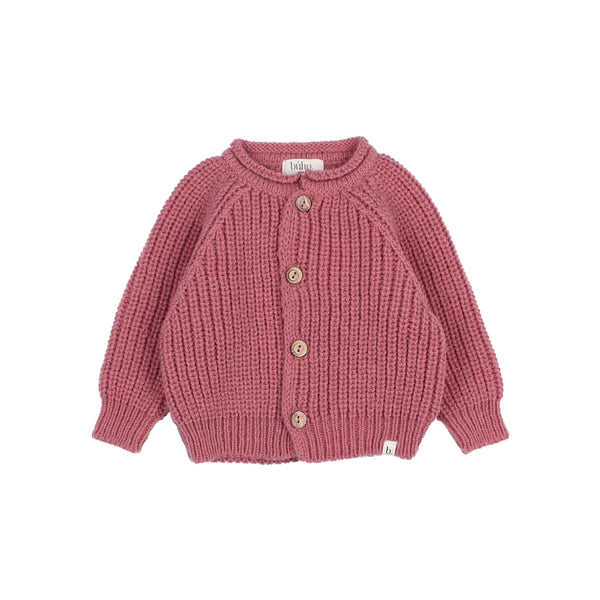 Buho BB Soft Knit Cardigan Blush