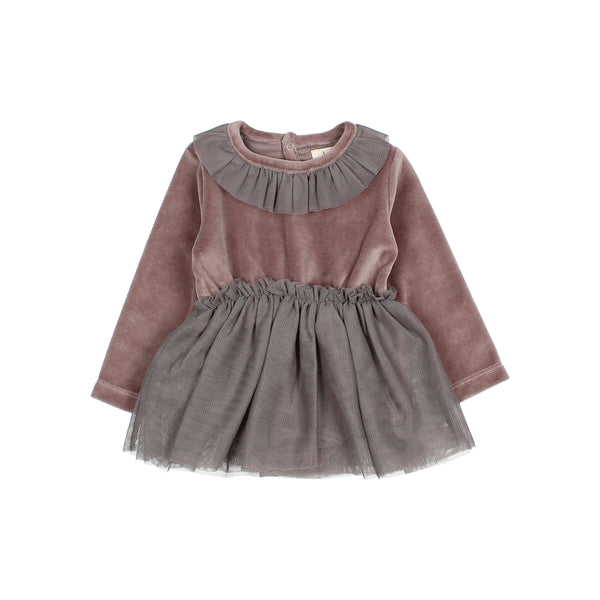 Buho BB Ballet Combi Dress Taupe