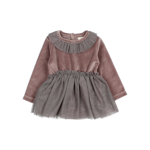 Buho BB Ballet Combi Dress Taupe