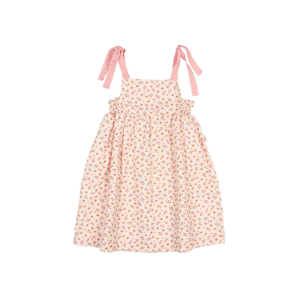 Buho Picnic Dress Coral
