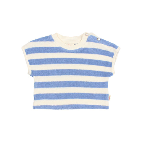 Buho BB Terry Stripes T-Shirt Bluette