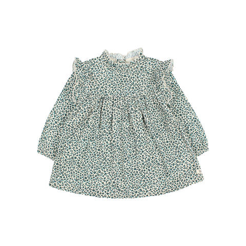 Buho BB Speckle Dress Alpine Green