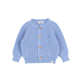 Buho BB Soft Knit Cardigan Soft Blue