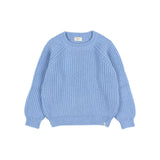 Buho Soft Knit Jumper Soft Blue
