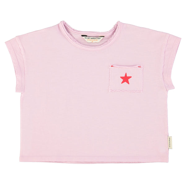 Piupiuchick T'Shirt Lilac W/ "A" Print