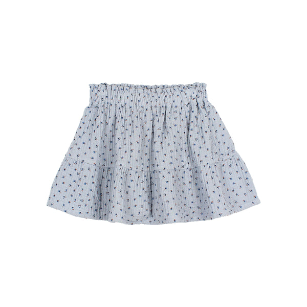Buho Fall Skirt Soft Blue