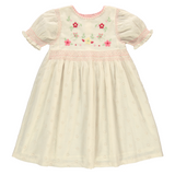 Bebe Organic Luna Special Butterfly Dress Antique Lace