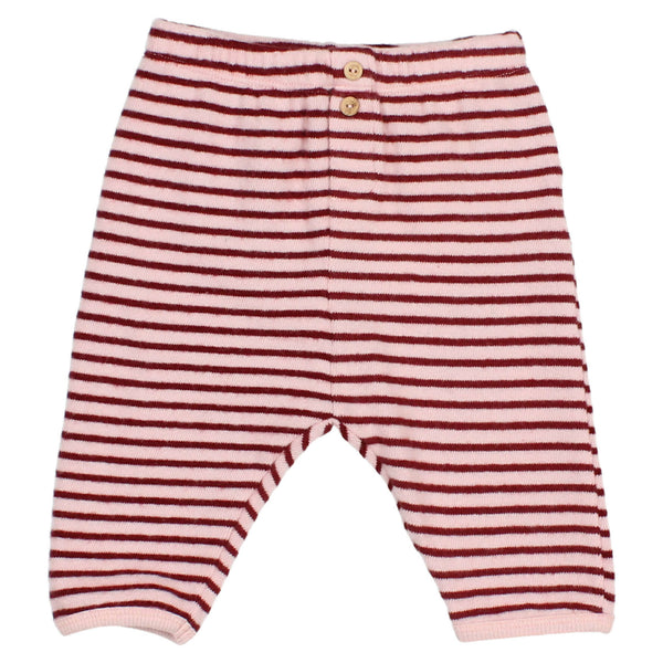 Buho BB Soft Stripes Pants Pomegranate