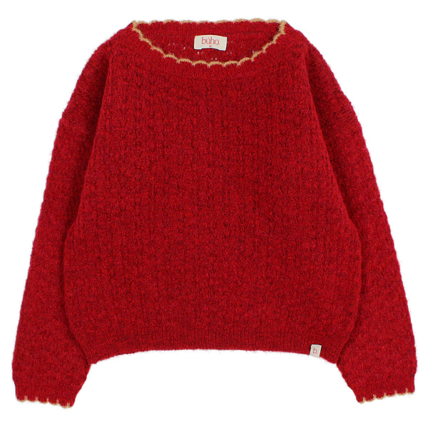 Buho Girly Jumper Cherry