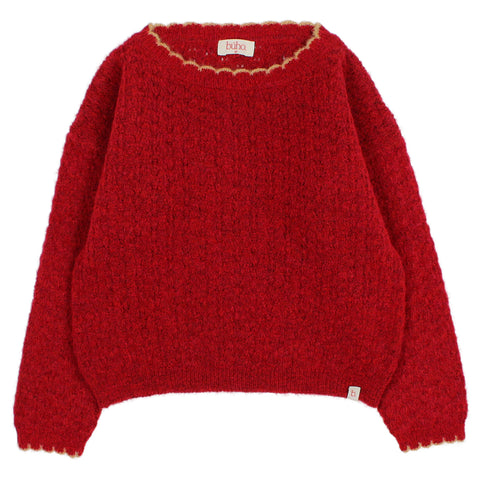 Buho Girly Jumper Cherry
