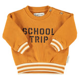Piupiuchick Sweatshirt | Camel W/ "School Trip" Print