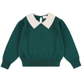 Morley Zamora Girls Cropped Pull Dark Adventurine