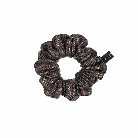 Knot Hairbands Glimmer Scrunchie // Bronze