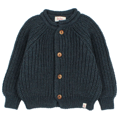 Buho BB Soft Knit Cardigan Whale