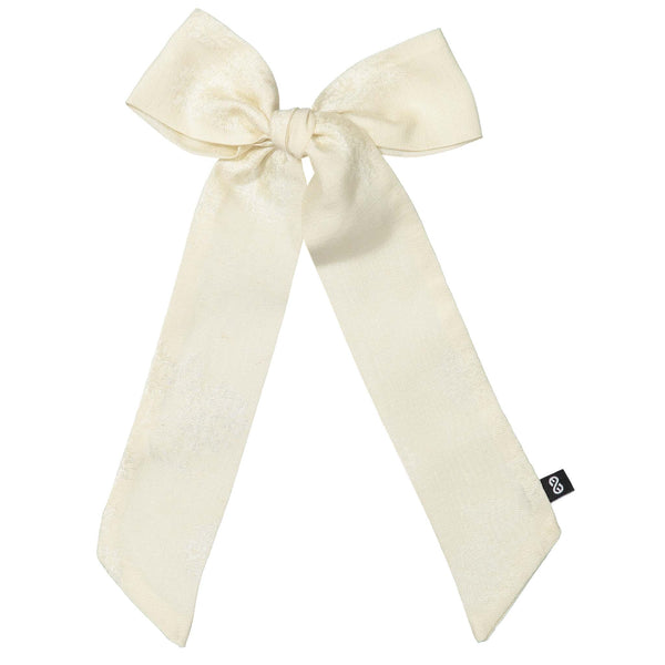 Knot Hairbands Bloom Bow // Cream