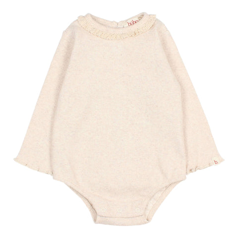 Buho BB Soft Rib Bodysuit Natural