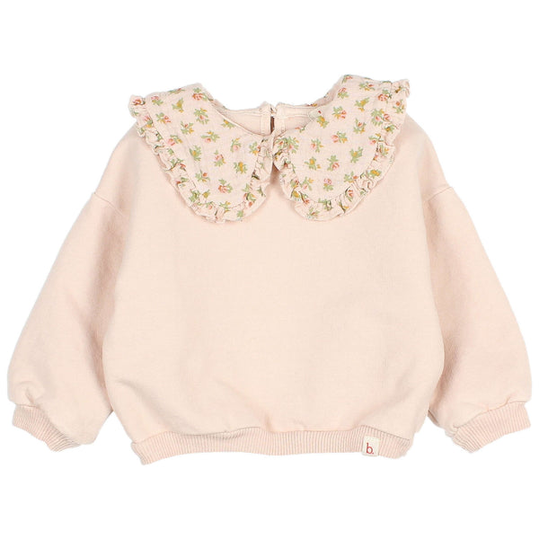 Buho BB Cottage Sweatshirt Cream Pink