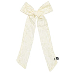 Knot Hairbands Chantilly Bow // Cream