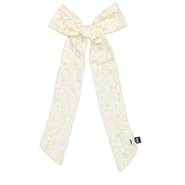 Knot Hairbands Chantilly Bow // Cream
