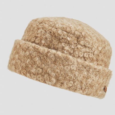 Popelin russian hat camel faux fur || 64.3