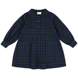 Morley Zuri Long Girls Sleeve Dress Bleu