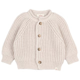 Buho BB Soft Knit Cardigan Natural by Búho Barcelona