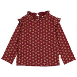 Buho Cottage Rib T-Shirt Pomegranate