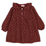 Buho BB Cottage Dress Pomegranate